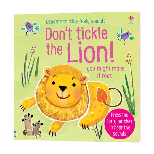别摸狮子 触摸发声书 英文原版绘本 Don't Tickle the Lion 英文版儿童英语启蒙纸板书 Usborne 尤斯伯恩 usborne发声书 商品图0