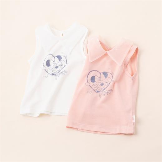 【商场同款】甜美可爱夏翻领背心无袖儿童上衣女童背心宝宝背心童装 商品图7