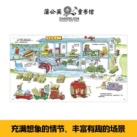 忙忙碌碌镇 理查德斯凯瑞 著 儿童绘本 商品图1