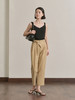 日本科技纤维 麻感褶锏纸袋裤FB4264235 商品缩略图6