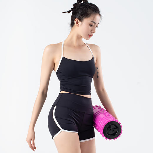 跃牌【化蝶双飞】系列拼色速干运动高腰提臀瑜伽裤TM0111 商品图7