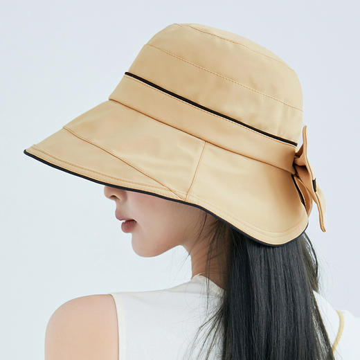 春夏遮阳帽韩国新款拼色蝴蝶结渔夫帽太阳帽JC-K2-M2403 商品图1