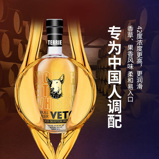 【3获国际大奖 原瓶进口】VETO苏格兰波本桶陈调和威士忌 商品图4