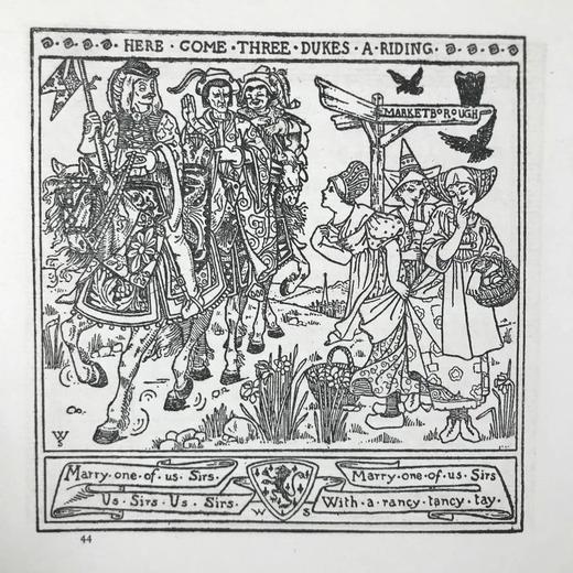 约19世纪后期 儿童歌唱游戏乐谱集 70页精美插图 布面精装18开 商品图9