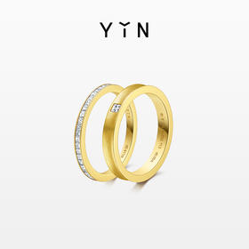 「易」系列方线对戒（精品店专属）