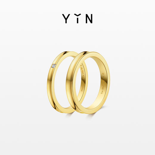 「易」系列方线对戒（全渠道款） 商品图0