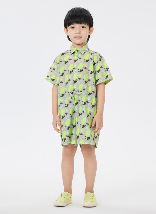 jnby  23年夏款  爽滑亲肤中袖连体衣  1N5F14770 商品图7