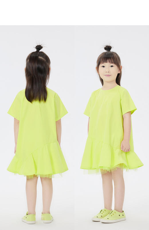 jnby  23年夏款  高密府绸短袖连衣裙   1N5G11270 商品图7