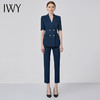 IWY/夏季高端藏青色西装套装女售楼部案场职业装气质上班西服面试CP13208 商品缩略图0