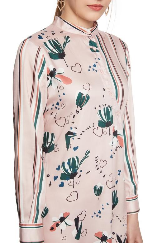 ELLA JADE 斜扣条纹连衣裙 6296 商品图3