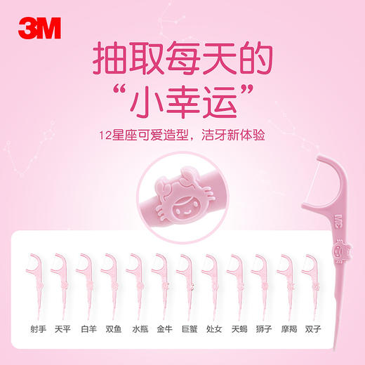 【品牌直发】包邮！进口3M儿童安全牙线棒38支装 商品图6