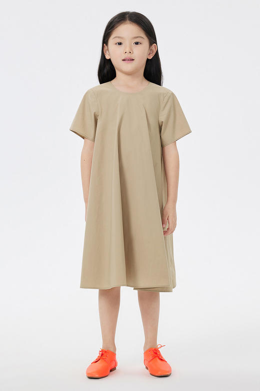 jnby  23年夏款  弹力府绸细腻短袖连衣裙  1N5G13440 商品图0