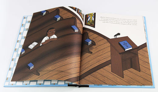 英文原版 Little People  Big Dreams Martin Luther King  Jr.小男孩大梦想 马丁路德金 英文版 商品图1