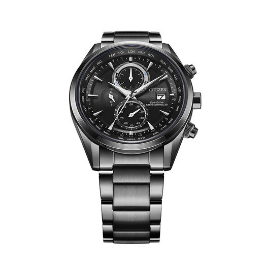 西铁城/CITIZEN光动能多局电波商务钢带手表男AT8265-81E 商品图8