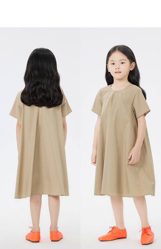 jnby  23年夏款  弹力府绸细腻短袖连衣裙  1N5G13440 商品图7