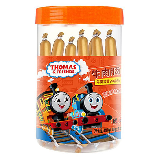 托马斯小火车牛肉肠罐装180g 商品图2