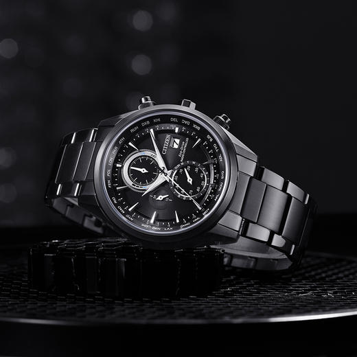 西铁城/CITIZEN光动能多局电波商务钢带手表男AT8265-81E 商品图7