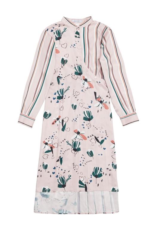 ELLA JADE 斜扣条纹连衣裙 6296 商品图4