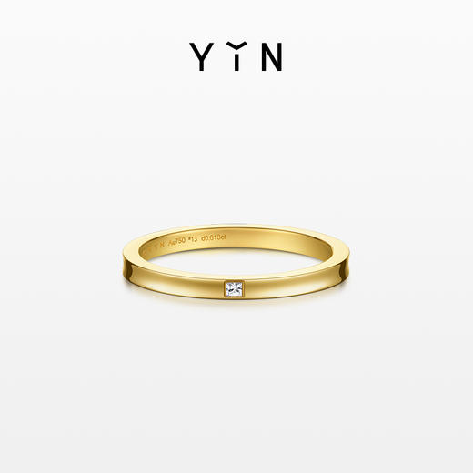 「易」系列方线对戒（全渠道款） 商品图1