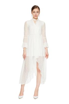 OCTAVIA 不规则半透明连衣裙 5726