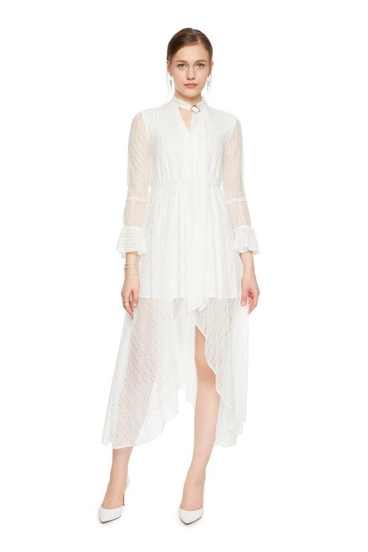 OCTAVIA 不规则半透明连衣裙 5726 商品图0