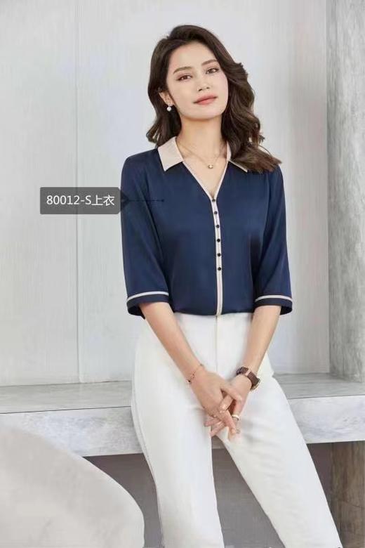 2F阿瓦塔桑蚕丝上衣S21008 商品图0