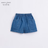 马克珍妮夏装新款 女童北欧风纯棉大口袋短裤 儿童裤子230326 商品缩略图1