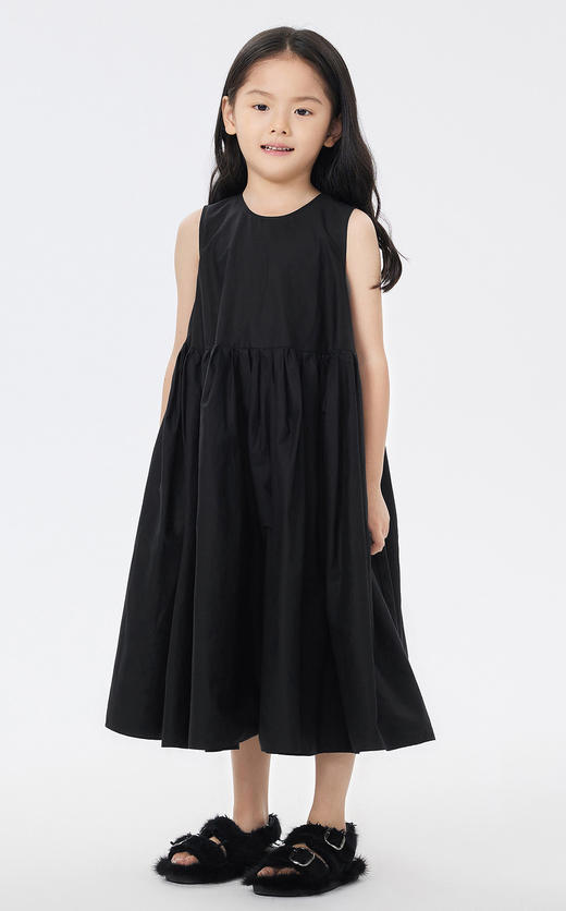 jnby  23年夏款  全棉府绸无袖连衣裙  1N5G13510 商品图3