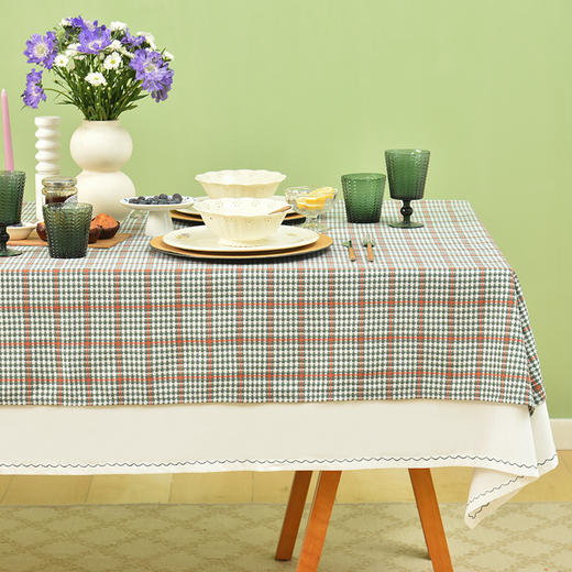 复古波兰格纹系列桌布 商品图0