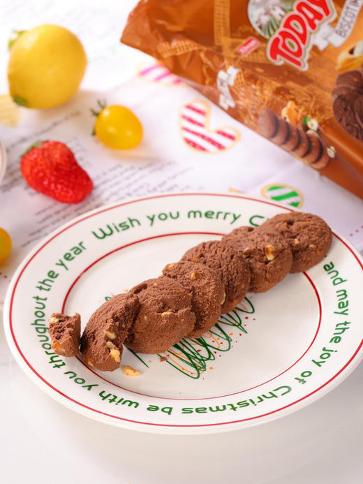 ELVAN榛子曲奇饼干可可味250g 商品图2