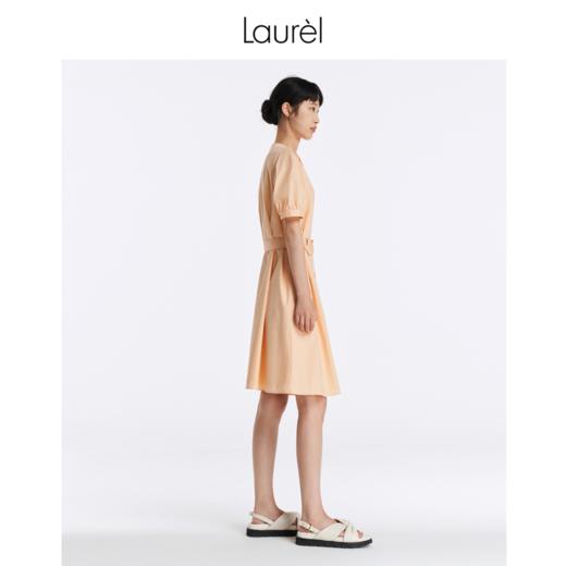 Laurel23春夏法式气质系带通勤连衣裙LWL342Y09700 商品图4