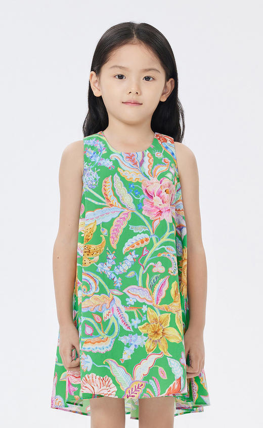 jnby  23年夏款  全棉挺阔无袖连衣裙 1N5G13070 商品图6