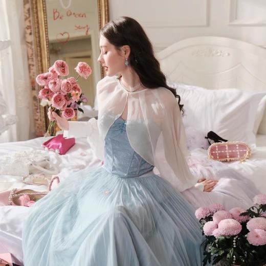 BeQueenStory【天使羽翼】轻奢100桑蚕丝罩衫薄款外搭女2023新款 商品图0