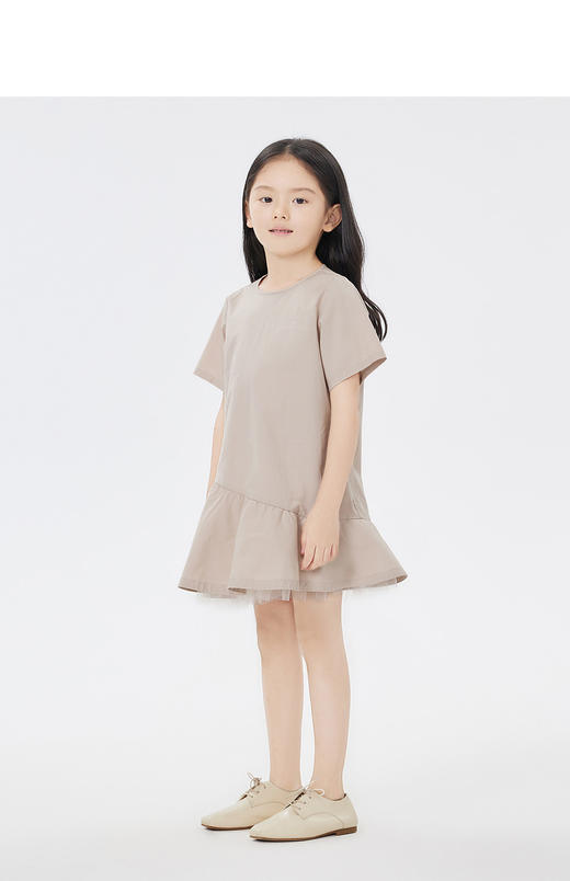 jnby  23年夏款  高密府绸短袖连衣裙   1N5G11270 商品图4