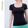 凡圣瑜伽裸感基础长款短袖 FC13315 商品缩略图7