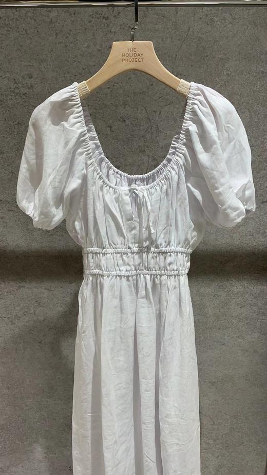 FAITHFULL THE BRAND - TERINA MIDI DRESS-WHITE - 女装 - 连身裙 - 白色 商品图5