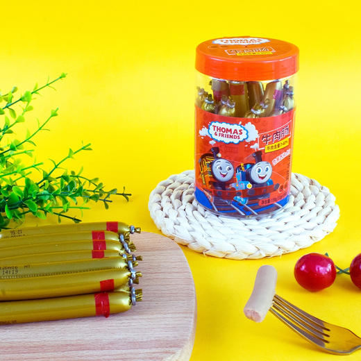 托马斯小火车牛肉肠罐装180g 商品图1