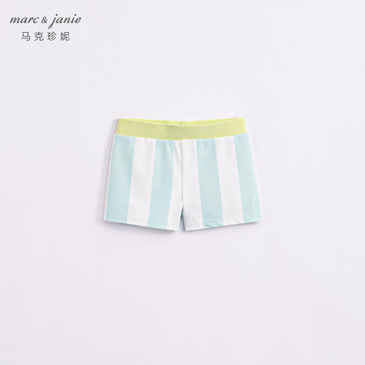 马克珍妮夏装新款 男童凉感防晒泳衣泳帽 儿童舒适游泳套装231120 商品图4