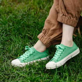 绽放S037朵/减龄百搭帆布鞋