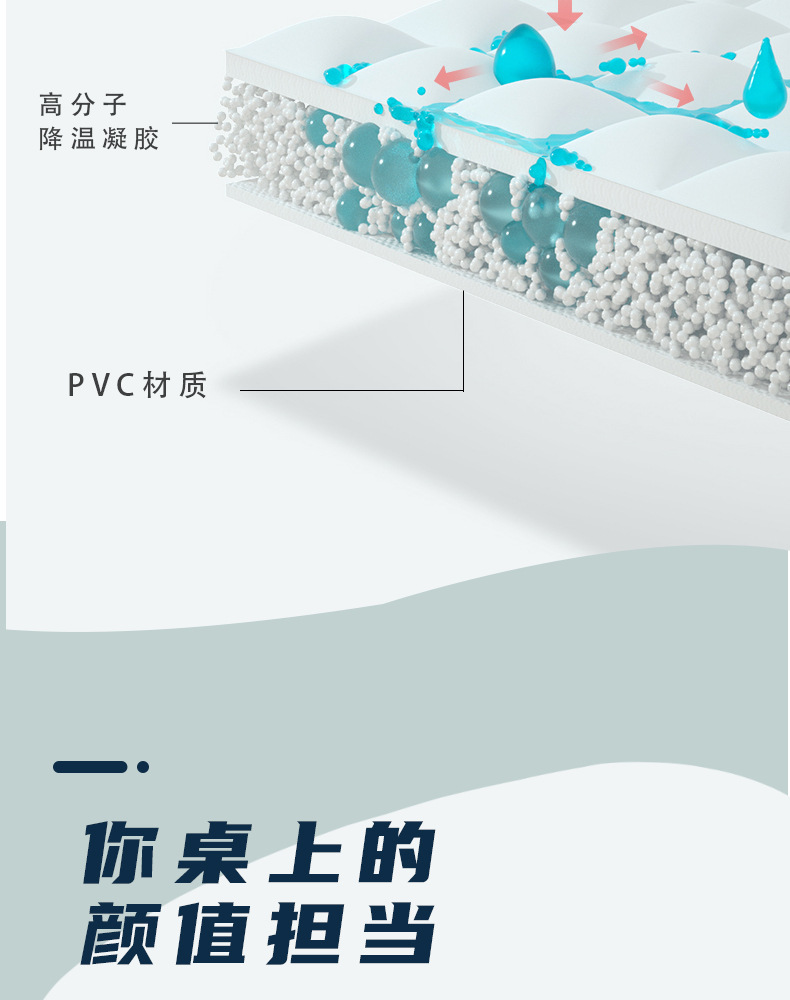 厂家批发夏季卡通冰枕免注水海绵办公室午睡凉枕学生降