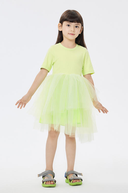 jnby  23年夏款  长绒棉细纱短袖连衣裙  1N5G11180 商品图0