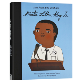 英文原版 Little People  Big Dreams Martin Luther King  Jr.小男孩大梦想 马丁路德金 英文版
