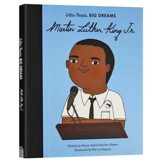 英文原版 Little People  Big Dreams Martin Luther King  Jr.小男孩大梦想 马丁路德金 英文版 商品图0