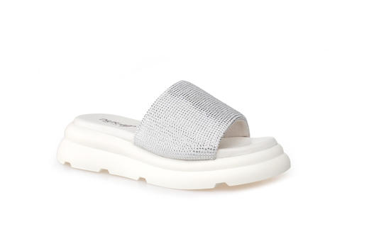 豪麟名鞋奥莱迪嘉女装羊反绒面革时尚凉拖DJSKO31WL213白色  原价1660元 商品图0