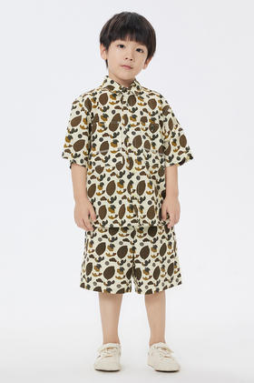 jnby  23年夏款  轻薄印花短裤  1N5E14550