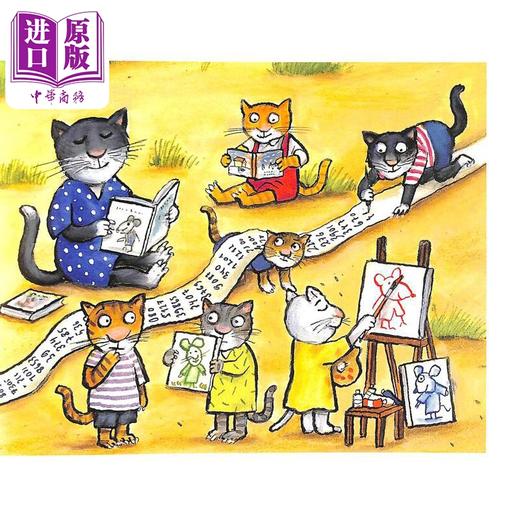 【中商原版】Axel Scheffler：All About Cats 关于猫的一切 英文原版 进口图书 儿童绘本 动物故事百科知识图画书 3-6岁童书 商品图1
