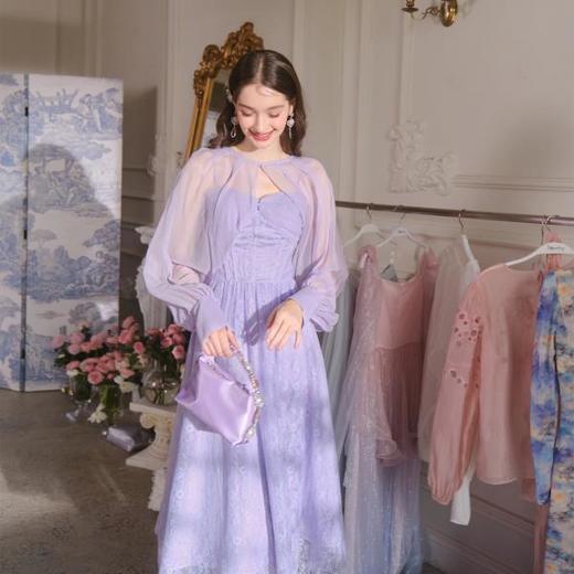 BeQueenStory【天使羽翼】轻奢100桑蚕丝罩衫薄款外搭女2023新款 商品图3