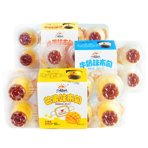 藤野制果双层布丁草莓味432g 商品图3