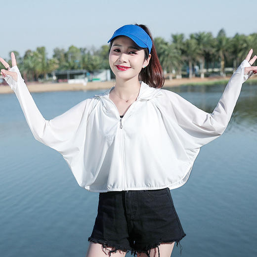夏季新款，冰丝衣女户外长袖罩衫外套骑车服薄QB-HGR2267 商品图0