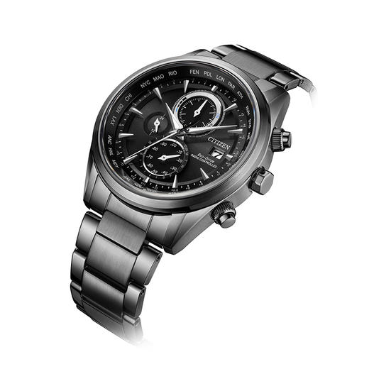 西铁城/CITIZEN光动能多局电波商务钢带手表男AT8265-81E 商品图3